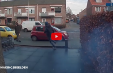 explosie voordeur video tilburg