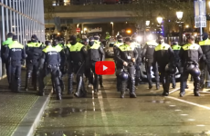 politie lawaaiprotest den haag