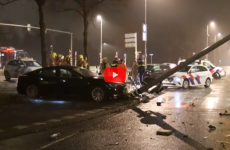 crash tesla rotterdam dronken bestuurder